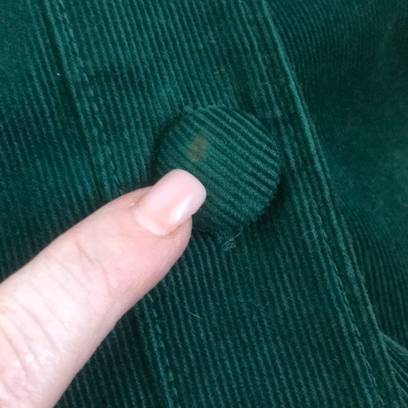 KENAR Emerald Green Corduroy Blazer Jacket - Picture 8 of 8